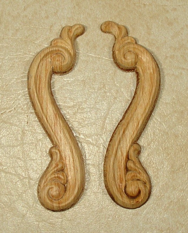 Appliques Embossed Carvings Onlays 250748