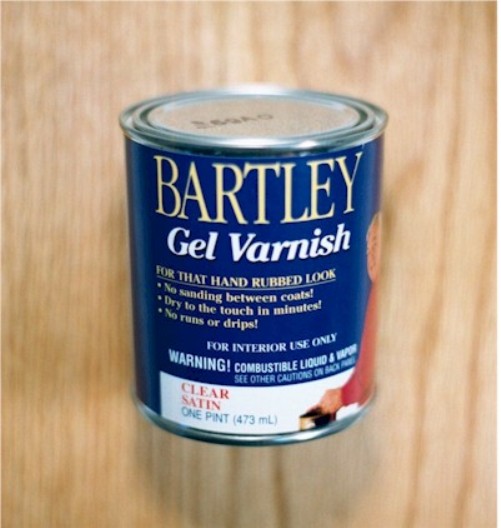 Bartley Gel Stain Color Chart