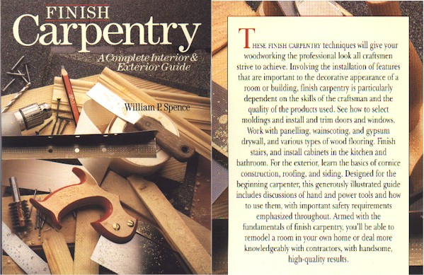 CARPENTRY BOOKS